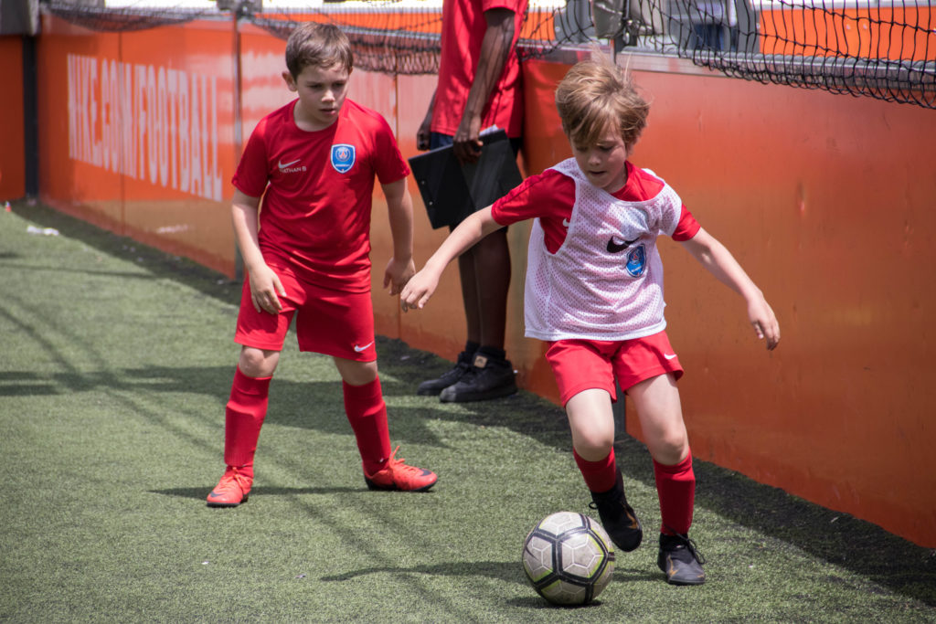 Stagiaires match de foot