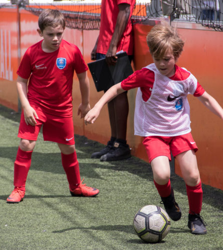 Stagiaires match de foot