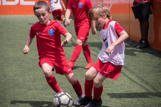 match de foot enfants