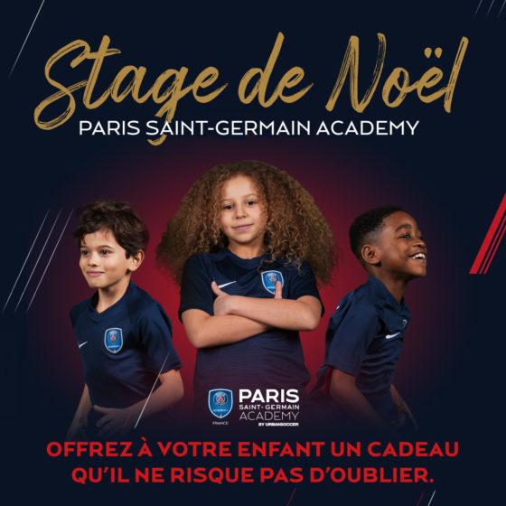 Stage de foot PSG Academy - une semaine au rythme des pros