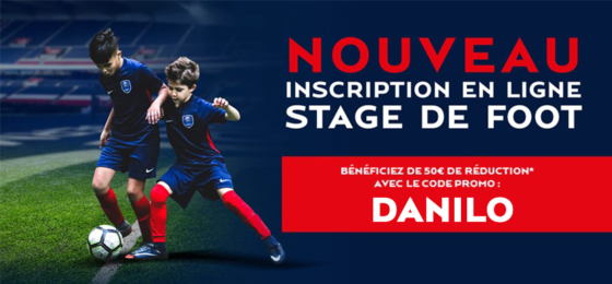 code promo stages de foot Danilo