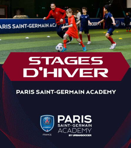 carré stages hiver PSG Academy