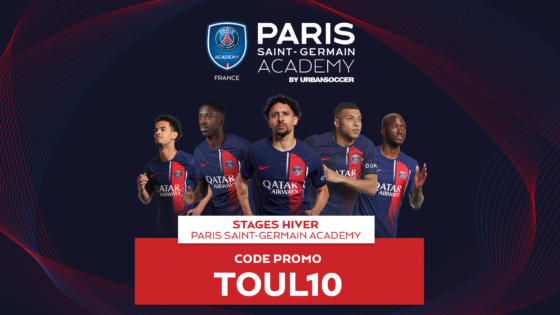 Code promo SDF Hiver PSG Academy Toulouse